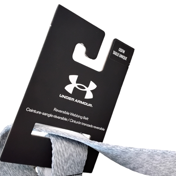 NWT Under Armour Golf Women's Reversible Webbing Belt OSFM - Picture 3 of 5